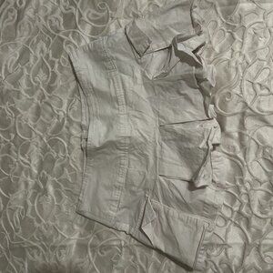 Garage pleated skort